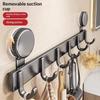 Suction Cup Coat Hooks Removable No Drill Vacuum Adhesive Hangers for Bathroom Kitchen Organizing