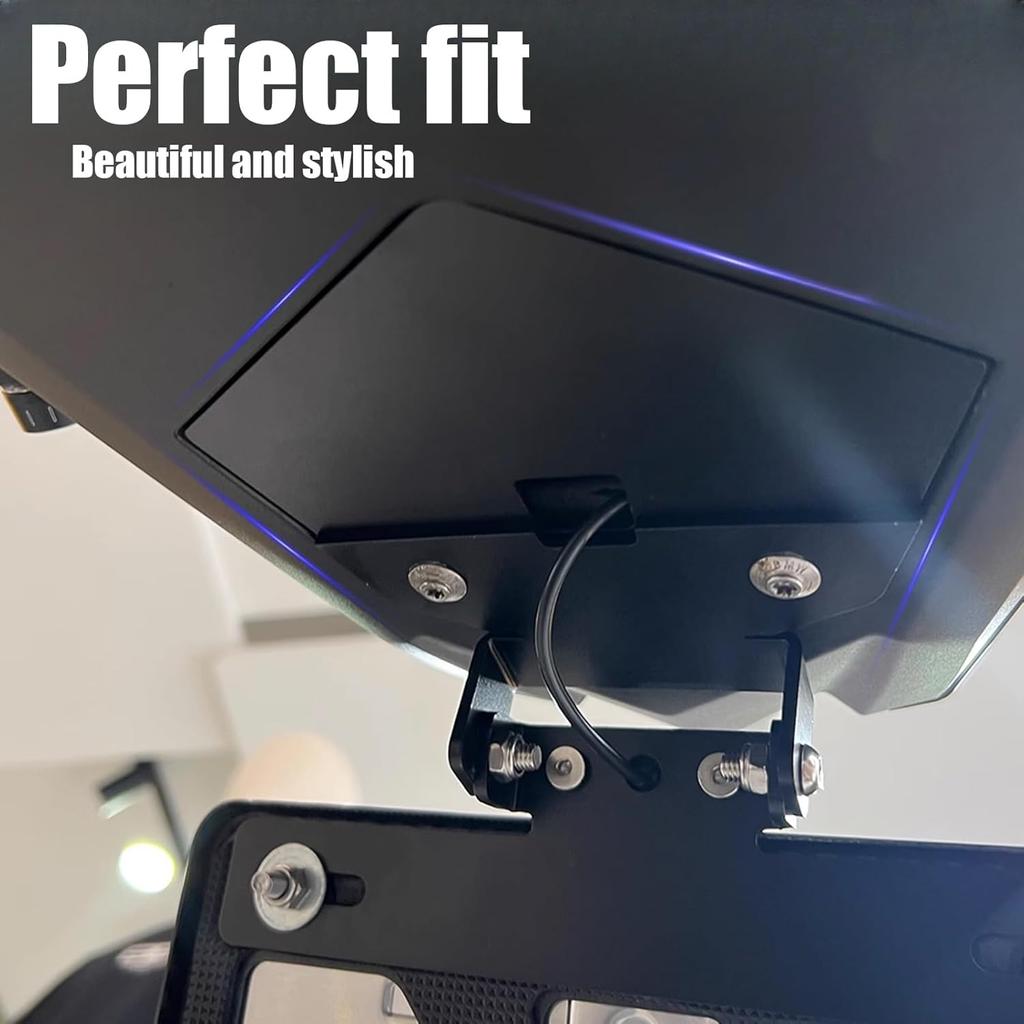 Für S1000RR S1000R M1000RR 2025 Kennzeichenhalter Motorrad Heck clean verstellbar kurz Nummer s1000rr s1000r m1000rr 2019-2025 Motorrad