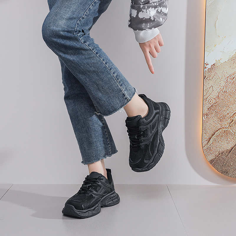 Fashion 35 Ventilation Woman's Shoes Running Booties Boots Ladies Shoes Ankle Boots Sneakers Sport Botasky Topanky