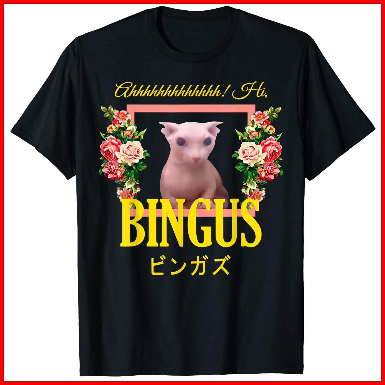 Bingus Tee Black Cotton T-Shirt S-5XL XL
