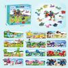 New Christmas Building Blocks Small Particle Insect Dinosaur Assembled Christmas Gift