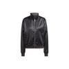 Originals Firebird Satin Monogram Trefoil Full Zip Track Top Women Classic Black IJ6009