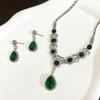 Wedding Women'S Necklace Earrings Set, Bridal Wedding Dress Necklace, Dinner Party Accessories