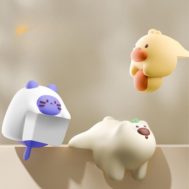 4pcs, Table Corner Anti-collision Sticker, Silicone, Window Table Edge Wrapping, Soft Corner Anti-collision Cover, Cartoon Anti-collision Cover, Soft