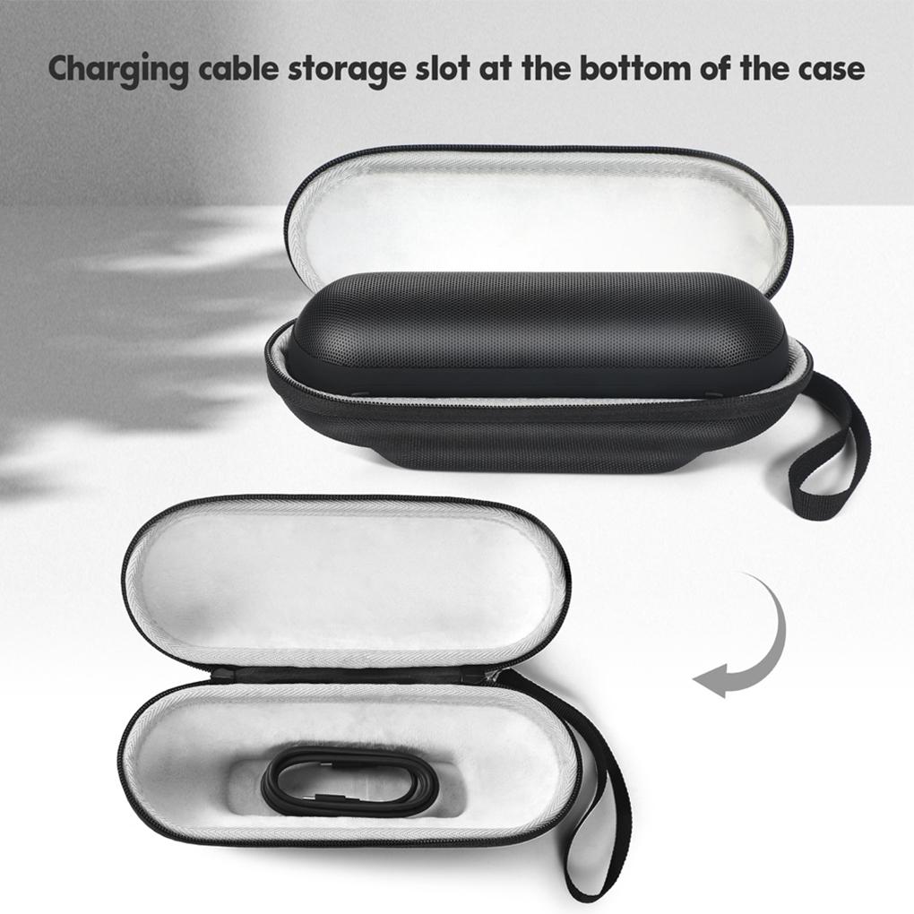 Suitable for Apple Beats Pill 2025 Wireless Bluetooth Speakers Storage Carrying EVA Case Functional Speaker Holder Pocket