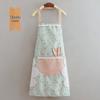 2024 Women's Long Sleeve Waterproof Kitchen Apron - Oil-Proof Coveralls for Home Use
