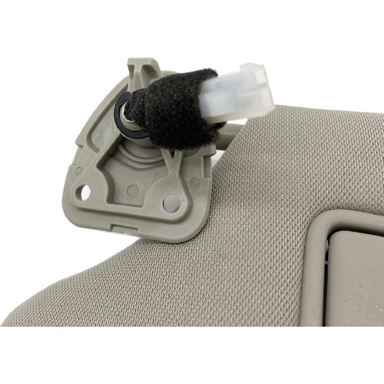 Ezzy Auto Gray Left Driver Side Sun Visor Compatible With Nissan Altima 2013-2016 96401-3TA2A 964013TA2A