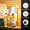 Wireless Bottle Lamp Shade White - Portable LED Wine Bottle Lamp with Stopper, 3 Color Stepless Dimming Rechargeable Touch Wine Bottle Lights for Any