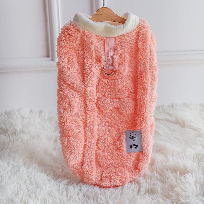 Winter Warm Dog Vest Clothes Comfor Soft Plush Dogs Cat Sweater for Maltese Yorkies Clothing Poodle Chihuahua Apparel Puppy Coat