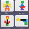 3 Styles Wooden Jigsaw Puzzle Kids XO Game Puzzle Early Education Thinking Training Wooden Toys