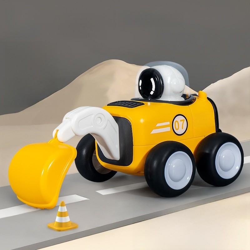 Dinosaur Pressing Whistle Inertia Car With Interactive Play For Kids Ages 3 To 6