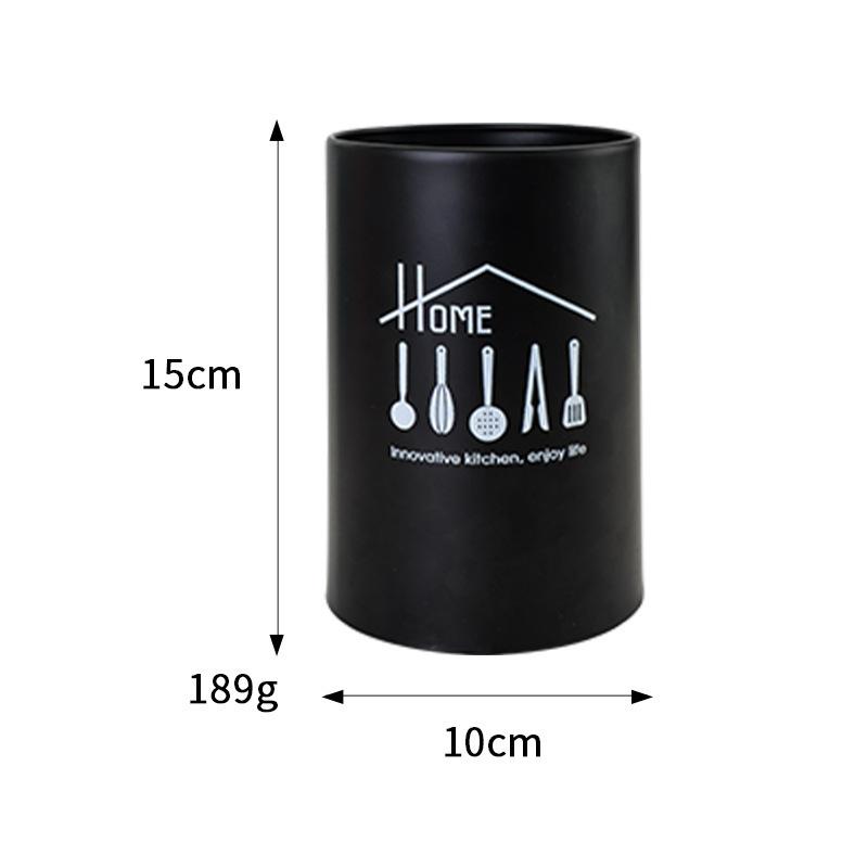 Edelstahl Goldener Essstäbchenhalter Besteckhalter Geschirr-Organizer Haushaltslöffel Aufbewahrungsbehälter Küchenzubehör