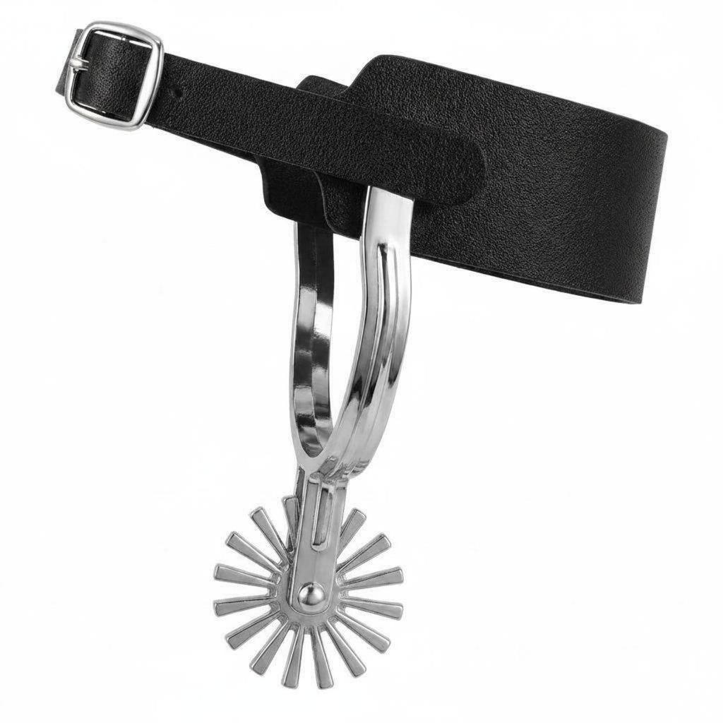 Wheel Cog Adjustable Easy to Wear Equestrian Gear for Horseback Riders, Training