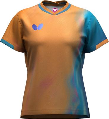 S Infilia Shirt Orange S [Butterfly] Women's