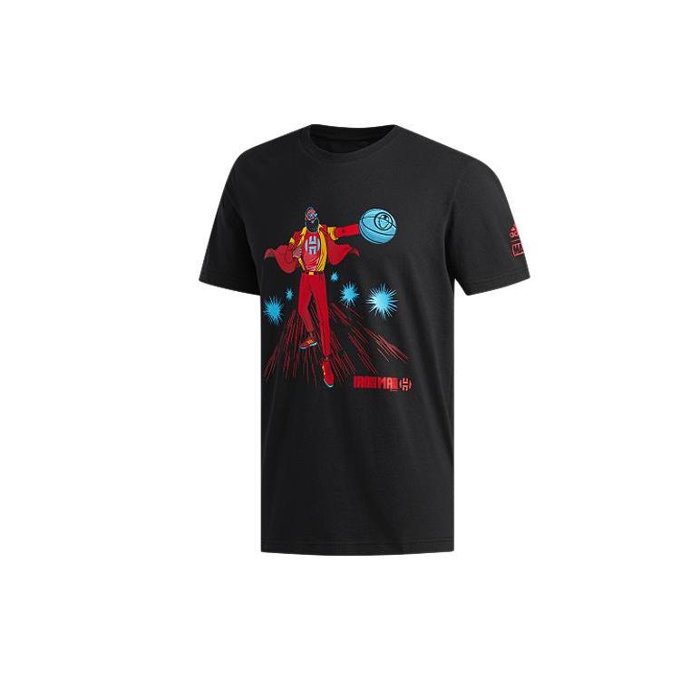 

New Adidas x MARVEL T Shirt Men s Black DU6717 S