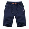 Men Casual Shorts Summer Male Fashion Casual Short Men's Solid Color Fitness Breathable Shorts Men Drawstring Shorts