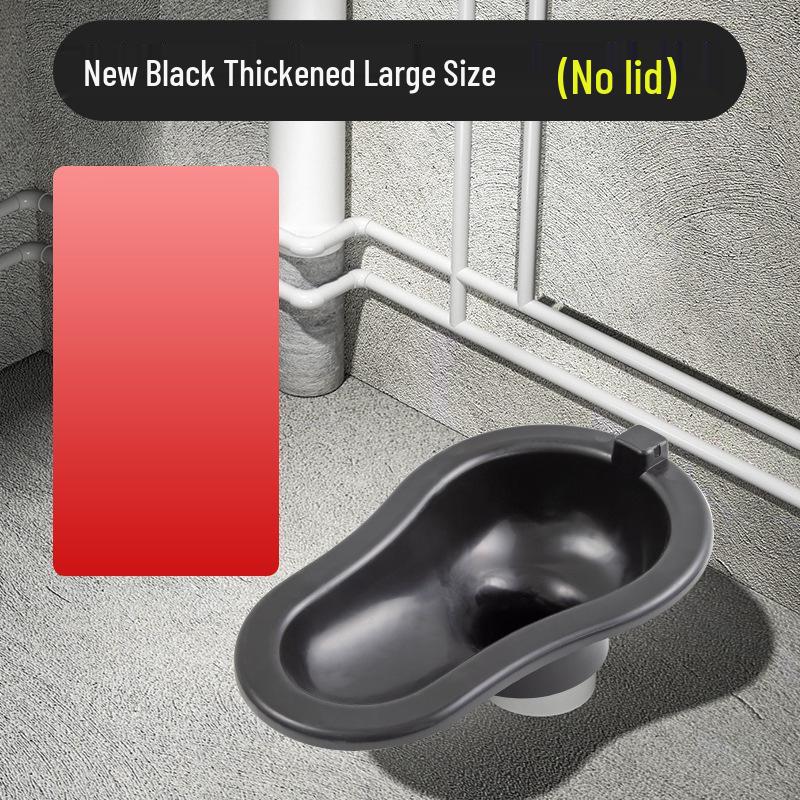 

Temporary Disposable Squat Toilet for Construction Sites - Plastic Bedpan Toilet Seat
