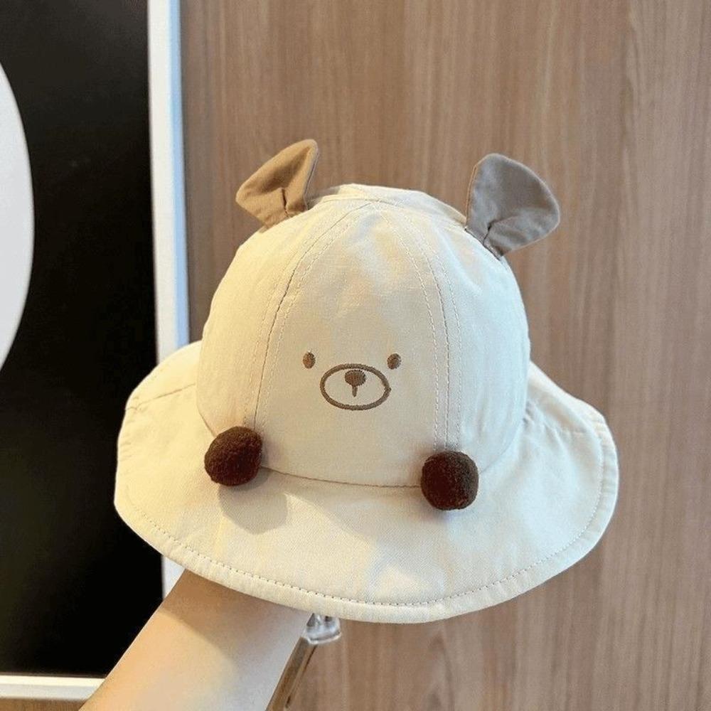 Shading Hat Korean Style Cap Quick-dry Children's Bucket Hat Soft Summer Kid Sunhat  Boy