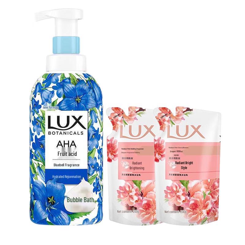 

LUX Botanical Essential Oil Fragrance Bubble Shower Gel