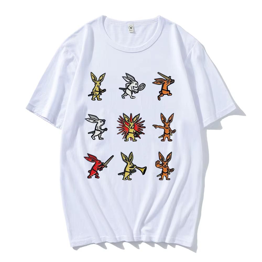 Game Kingdom Come: Deliverance Il Rabbit T-shirt Unisex Streetwear Hip Hop Cotton Short Sleeve Men/women Tshirts Print Clothing S разноцветный
