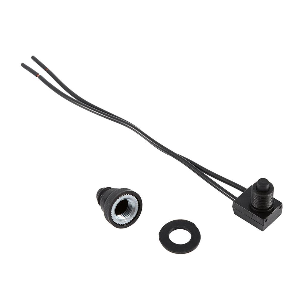 5 Stücke 12V Wasserdicht Push Button On Off Schalter mit 4 "Leitungen Für Motorrad Auto