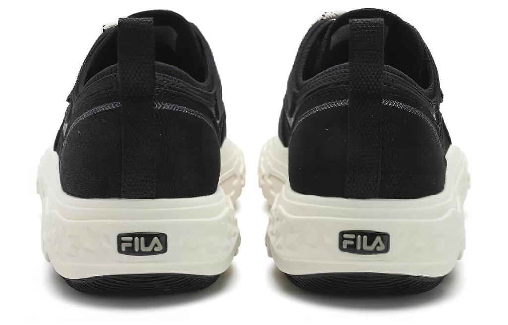 Men's Sneakers FILA ROCK Low top Canvas Shoes Men's Black