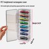 1:64 Toy Car Display Case - Dustproof Acrylic Storage Rack and Stand