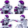 Dragon Ball Figure FC Frieza Sitting PVC Doll Anime Figure Model Car Ornament