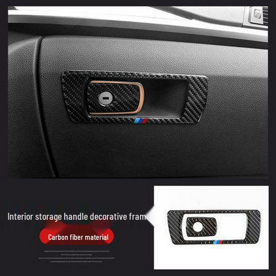 BMW 3 Series GT 320li Carbon Fiber Gear Panel Center Console Accessory