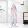 140*50cm Ironing Board Cover Elastic Thickened Ironing Board Cloth Marble Pattern Stain Resistant Ironing Heat Shield