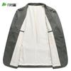 Blazer Casual de Negócios 100% Algodão Masculino Shanshan