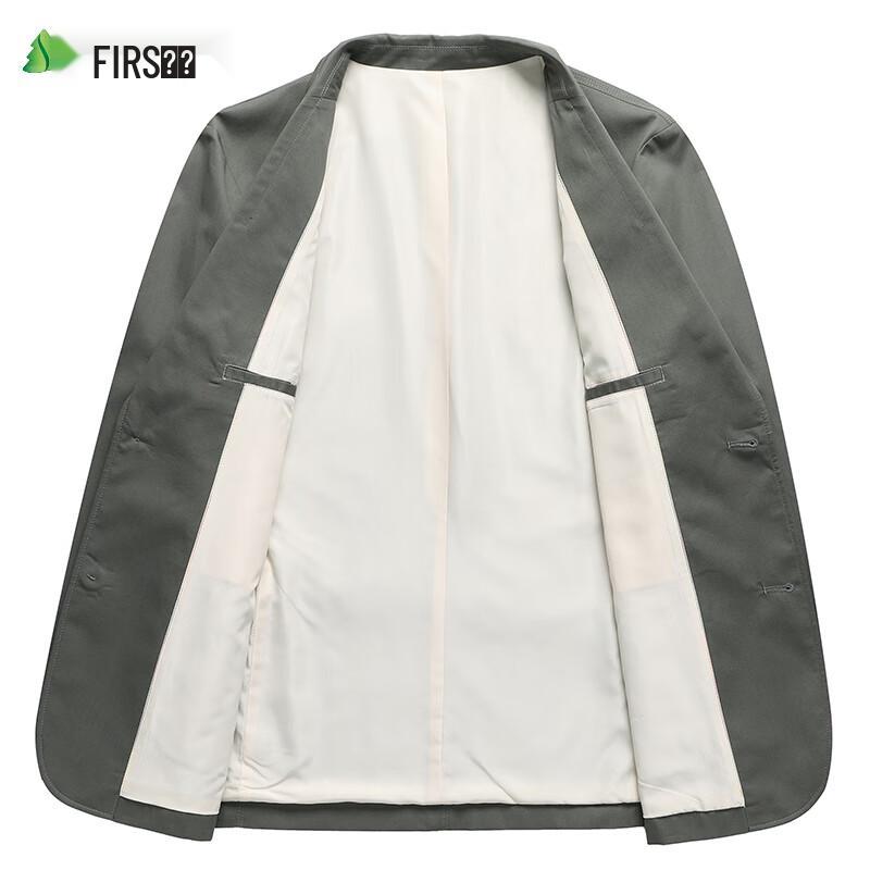 Blazer Casual de Negócios 100% Algodão Masculino Shanshan