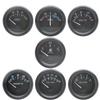 2' 52MM Black Water Temp/Oil Temp/Oil Press PSI/Oil Pressure KG/Volt/Ammeter/Fuel Level Gauge Car Meter with Bracket Pod Holder