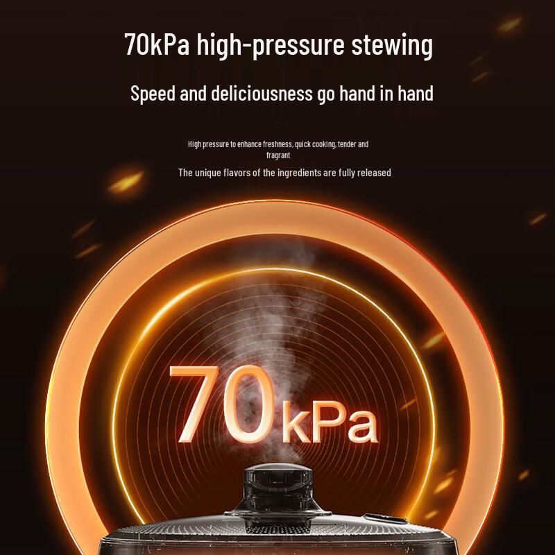 Supor 6L 0-Coating Dual Pot Smart Electric Pressure Cooker CN plug (adapter included)