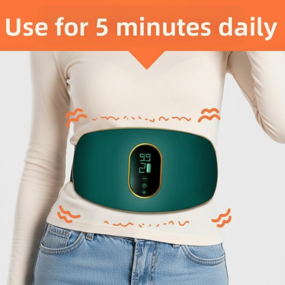 Vibration Function Electric Slimming Machine Smart Design Heating Belt  Fat Burning