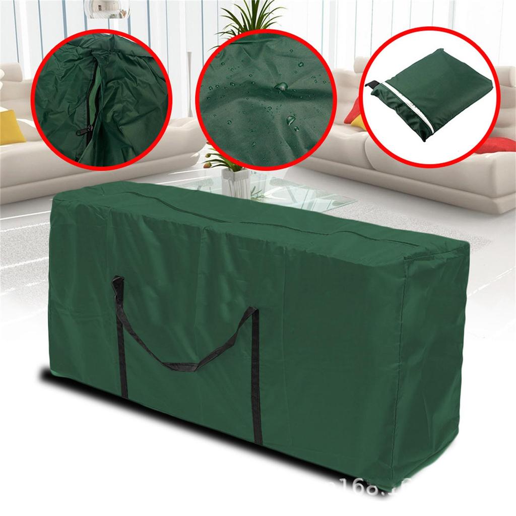 Large Lightweight Patio Furniture Seat Pads Storage Bag with Handle for Christ