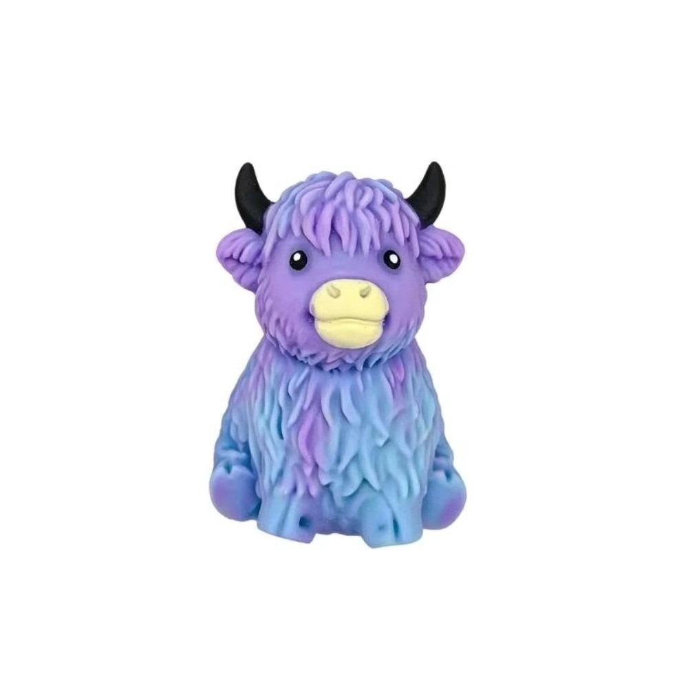 Langsam steigende Kuh Squishy Spielzeuge Langsam zurückprallende Kuh Fidget Spielzeug Kuh Sensorisches Spielzeug Party Mitgebsel