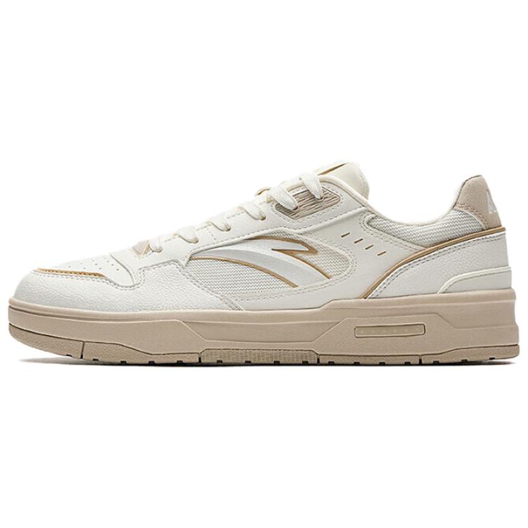 Anta Lieyan 1.0 Men Low Top Skate Shoes White Brown 112528091-5 42