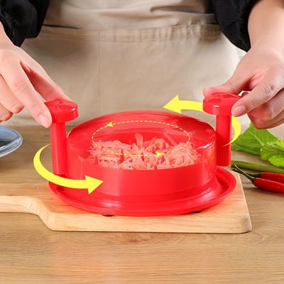 Manual Washable Reusable Chicken Chopper, Beef Mince Separation And Slicing Machine, Convenient Small Tools For Kitchen Preparation