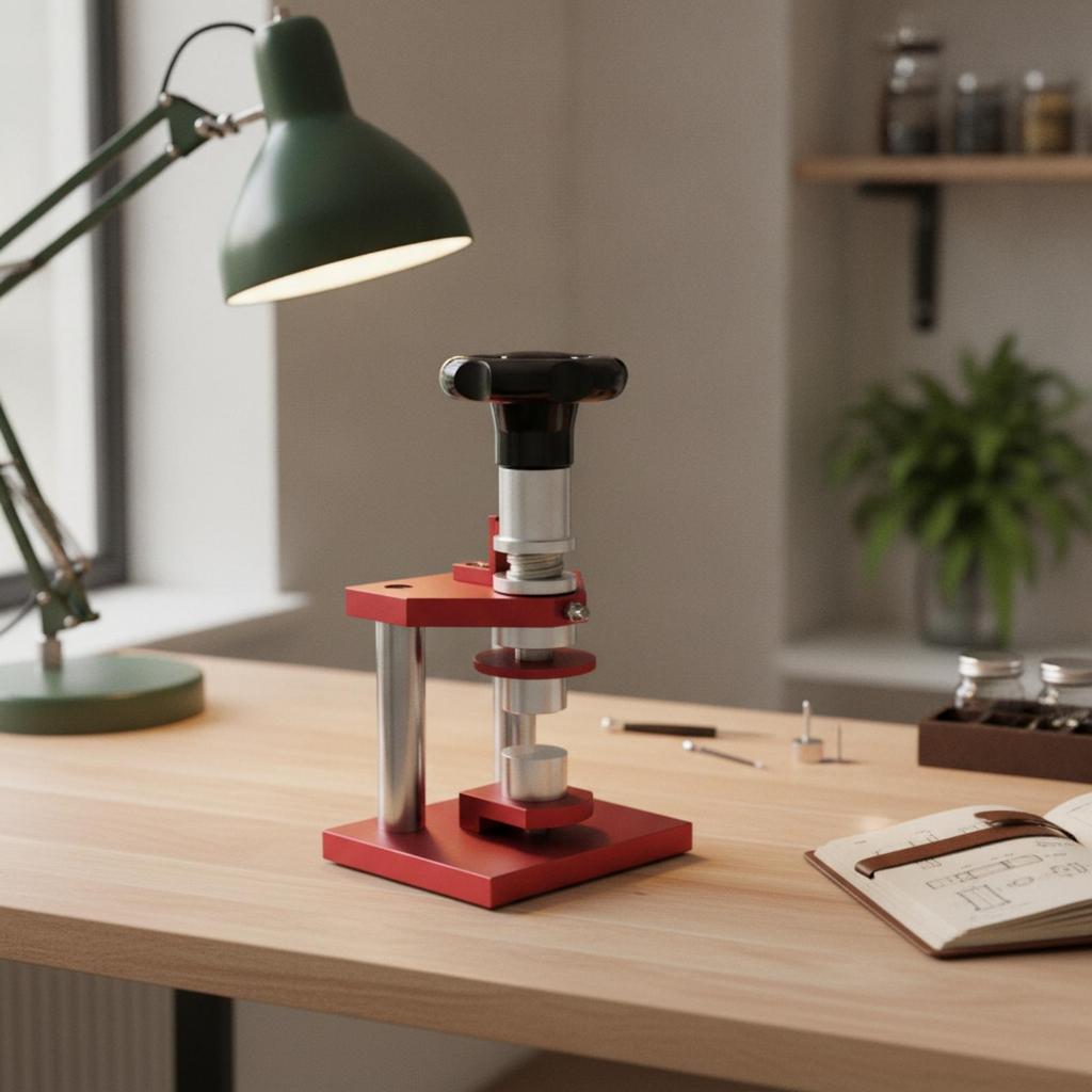Watch Timepiece Back Pressing Tool Bench-Top for Workshops, Watchmakers