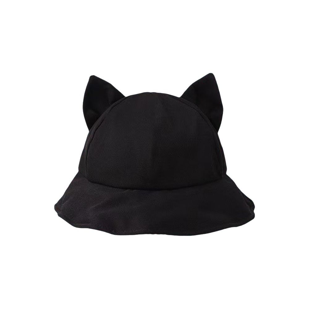 Wide Brim Bucket Hat Cat's Ears Basin Hats New Beach Hat  Outdoor