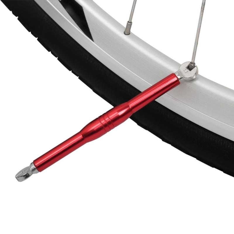 Bike Spoke Wrench Carbon Steel Bicycles Wheel Rim Spanner Bike Rim Correct Tool Bicycles Spoke Tool Easy to Use