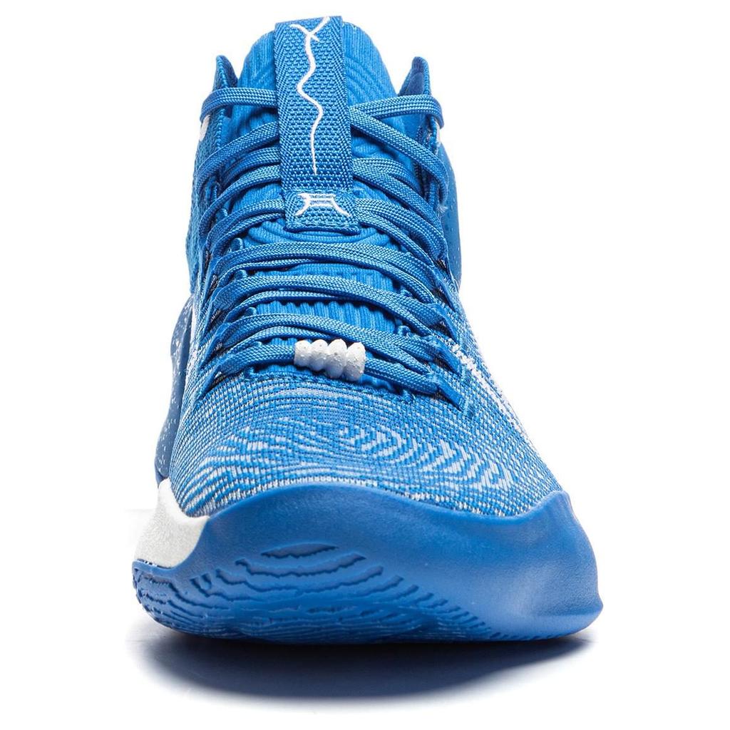 Li Ning Yushuai Ultra Slip Resistant Abrasion Resistant Support Mid Top Basketball Shoes Men's Blue ABAU003-13