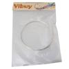 Yibuy 8FT Replacement Mandolin Banjo Fret Wire 1.6mm White Copper For Luthier Maker