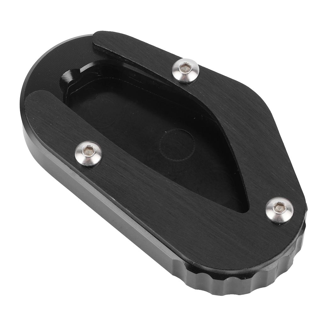 Motorcycle Side Stand Enlarge Pad Kickstand Extension Fit for TRIUMPH Bonneville T100 T120Black