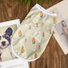 Yousheng Pet Vest Cartoon Pattern Comfortable Breathable Soft Sweat-absorb Dress-up Protect Skin Lovely Pet Sweatshirt Costume for Summer