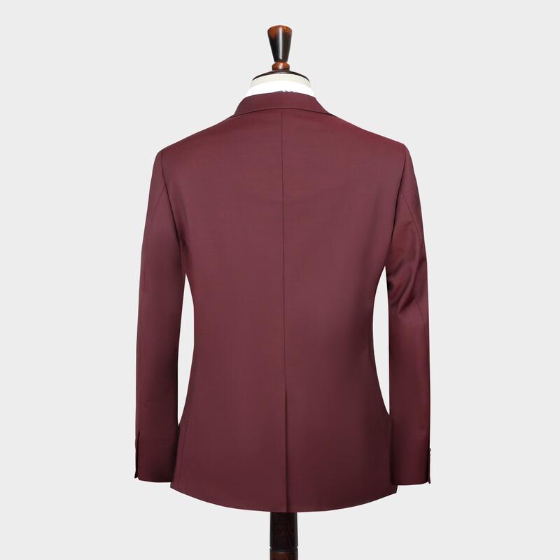 Men's Wool Blend Business Suit Jacket