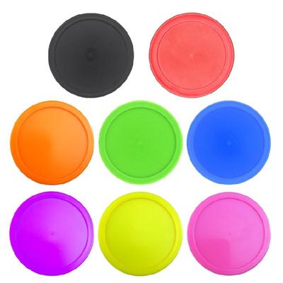 8Pcs Plastic Round Air Ice Hockey Pucks Heavy Hockey Tables Pucks Easy To Use
