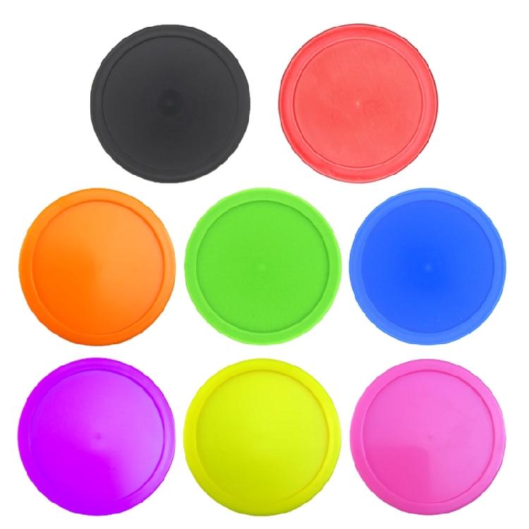 8Pcs Plastic Round Air Ice Hockey Pucks Heavy Hockey Tables Pucks Easy to Use