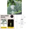 Solar-Blasen-Windspiel-Licht mit LED-Beleuchtung für die Außendekoration im Garten